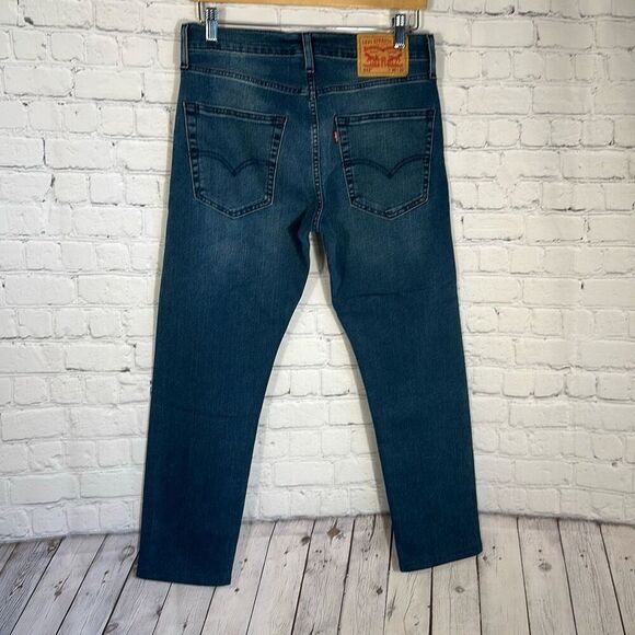 Levi’s 512 Mens Slim Taper Jeans Denim size W30 x L26 ALTERED Style A1854 - Picture 5 of 8
